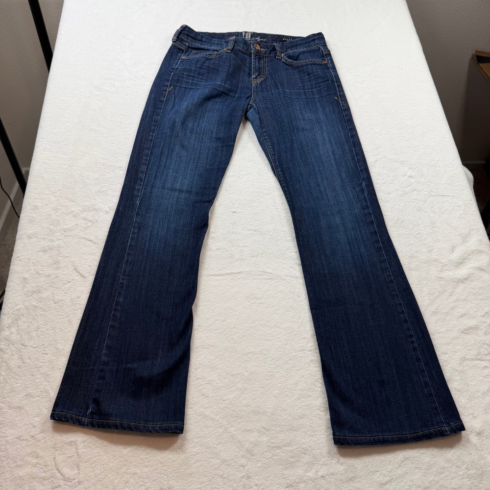 !iT Jeans Belle Bootcut Jeans Womens 27 Regular Blue Indigo Good Stretch Denim